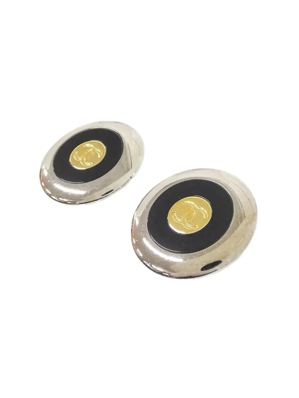 Chanel Vintage Earrings Gold